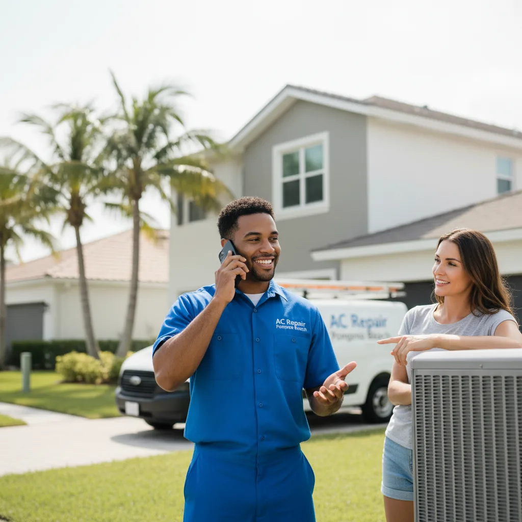 AC Repair Pompano Beach customer support in Port Richey